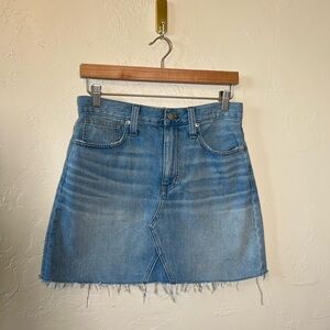Madewell Denim A-Line Boho Chic Skirt